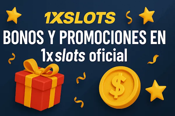 Bonos y promociones en 1xslots oficial